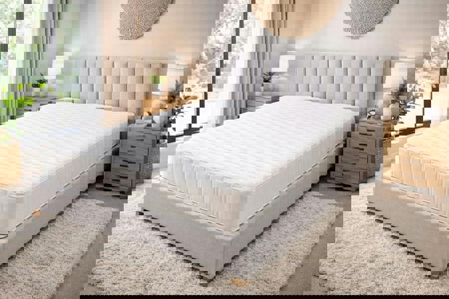 Nexus Mattress Essential Rome Memory Foam Open Coil Sprung Mattress - 7 INCH