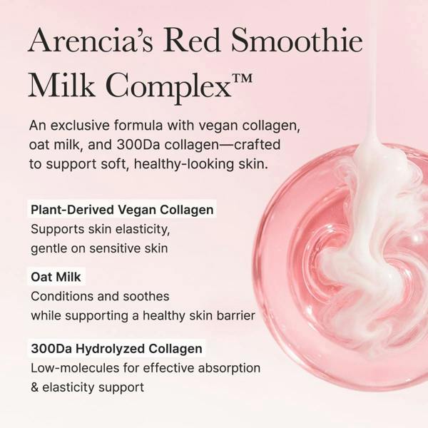 ARENCIA Red Smoothie Lotion 5 [Niacinamide 5% + Collagen] 200ml