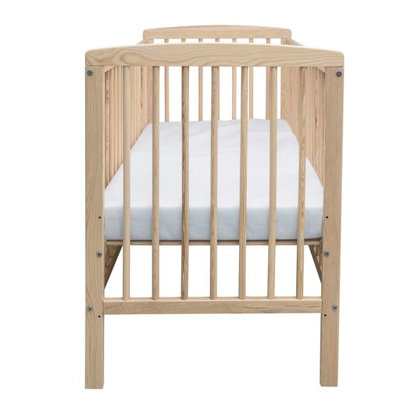 Kinder Valley Sydney Cot Natural with Pocket Sprung Mattress