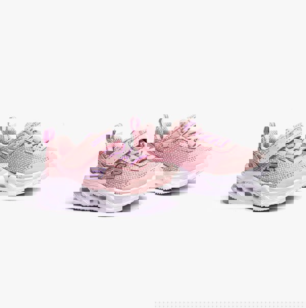 Skechers 303715N/LTPK SKECHERS SOLA GLOW Girls Trainers Light Pink