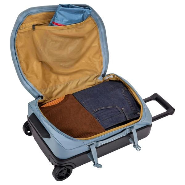 Thule Chasm Carry On Wheeled Duffel 40L Grey Travel Luggage Bag Cabin Suitcase