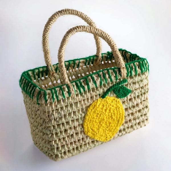 Rachel Riley Lemon Mini Beach Bag