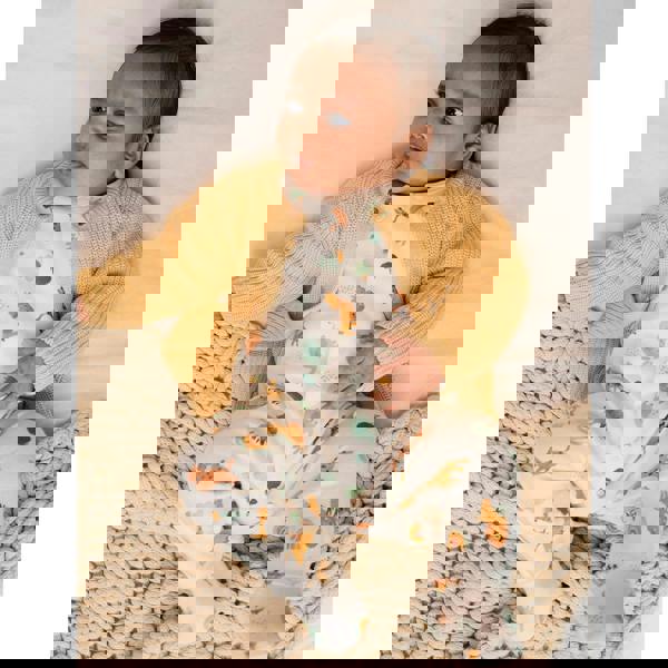 Mini Cuddles Baby Unisex 5pc Gift Set With Cardigan, Multicolour