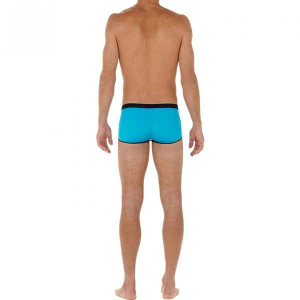 Hom Plume Up HO1 Boxer Trunk, Turquoise