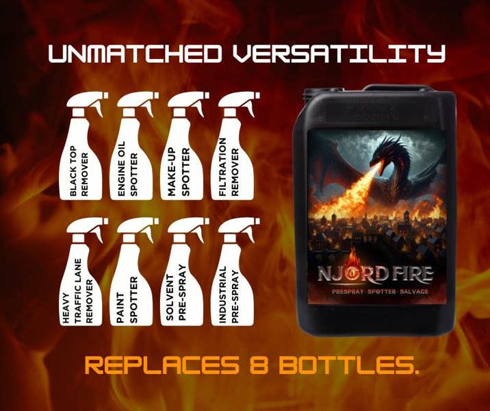 Equip2clean NJORDFIRE Heavy Duty Carpet Pre Spray