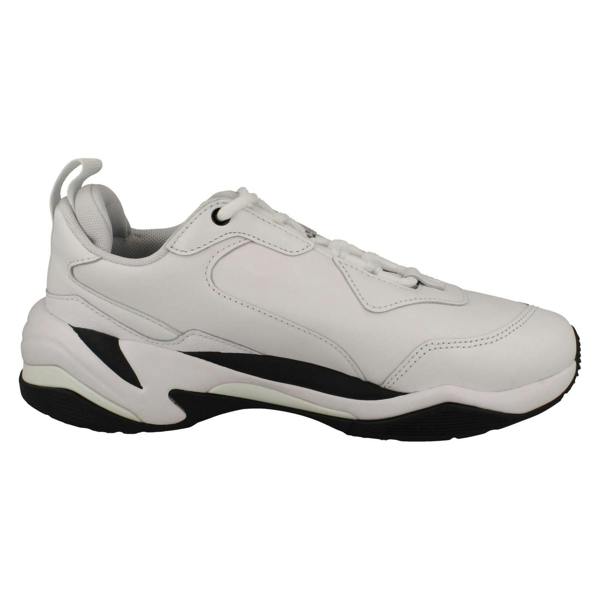 Puma Mens Puma Sporty Designed Lace Up Trainers Thunder BW