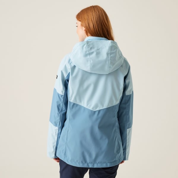 Regatta Women's Wentwood IX 3 in 1 Waterproof Jacket - Clear Sky / Coronet Blue