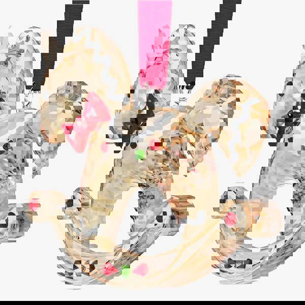 Swarovski Holiday Cheers Gingerbread Rocking Horse Ornament 5627608