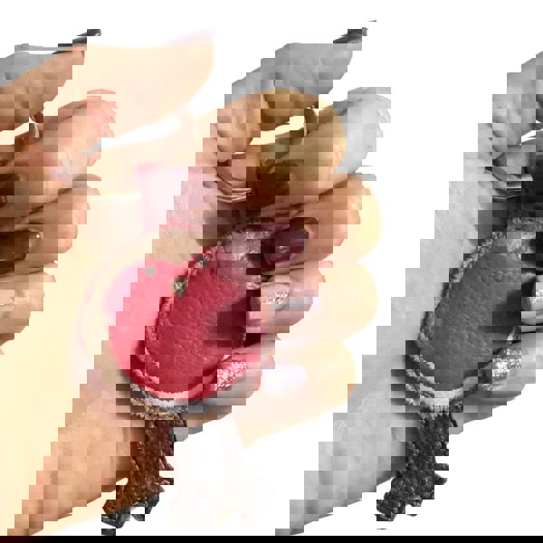 Mala Leather Bobbie Robin Bird Leather Keyring