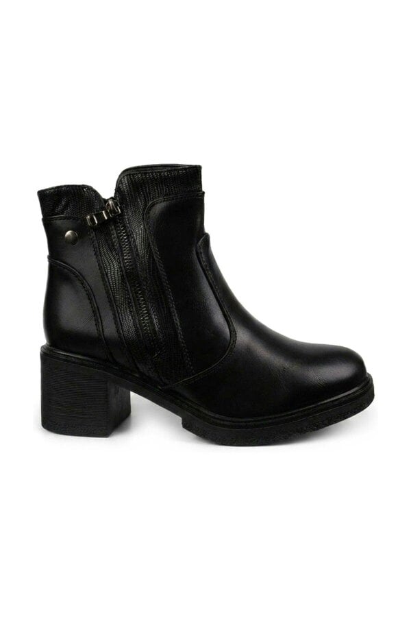 ikrush Cressida Chunky Heel Ankle Boots