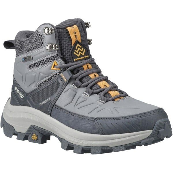 Hi-Tec Rainier Polyester Women's Cool Grey Hiking Boots