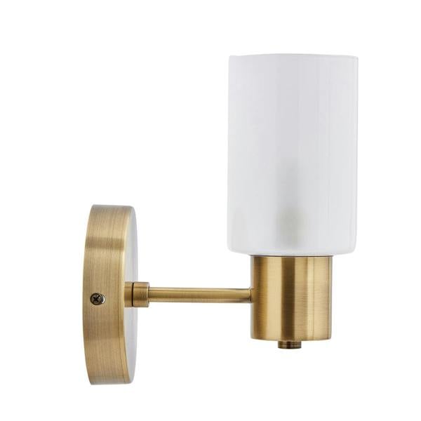 Pagazzi Lighting Maya 1-Light Antique Brass Wall Light