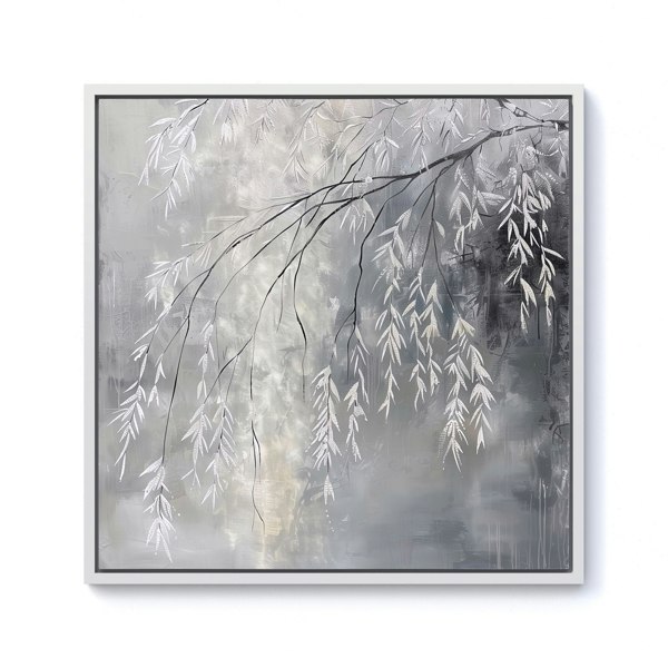 Warren Reed Wintery Tree Framed Canvas