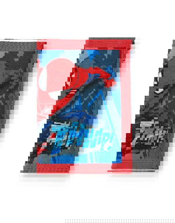 Vanilla Underground Spiderman Boys Multicoloured Thwip Velcro Wallet (One Size)