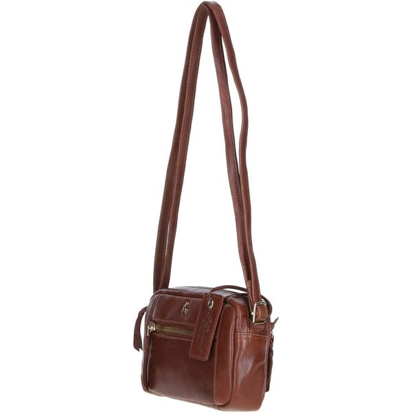 Ashwood Leather Crossbody Bag with Adjustable Strap
