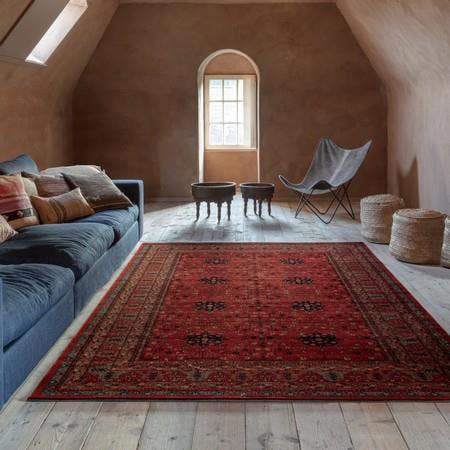 Kashqai Rug - Dark Red