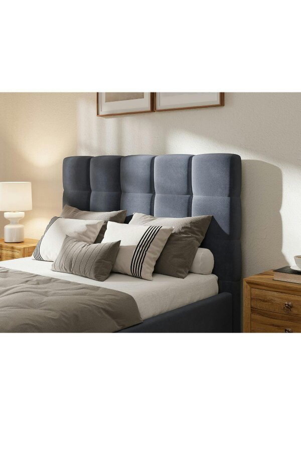 Groundlevel Maison Velvet Upholstered Bed Frame