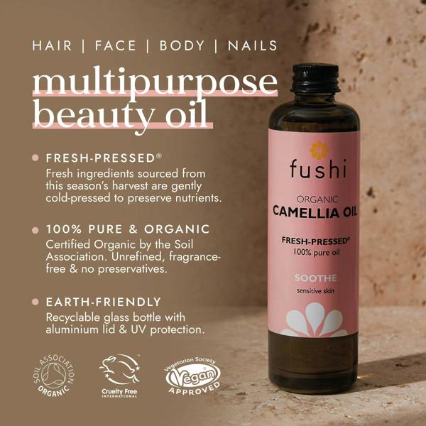 Fushi Wellbeing Organic Camellia Oil 100ml