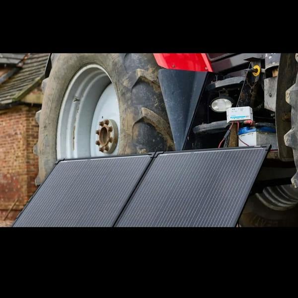 OSRAM BATTERYcharge Solar Battery Charger 200W Foldable Solar Panel with 20A Controller for 12V Leisure Batteries