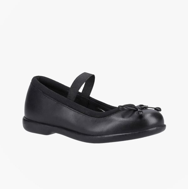 Hush Puppies BETTY JNR Girls Shoes Black