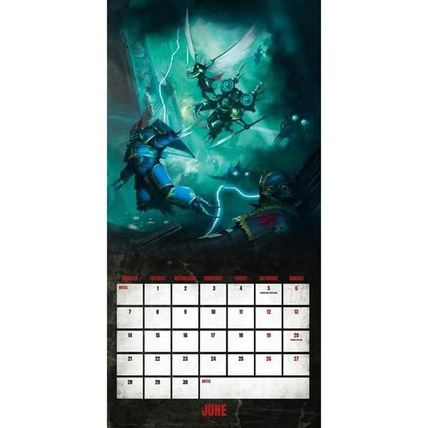 Warhammer 40,000 Calendar 2027, Wall Calendars, Month To View, Entertainment, Gift