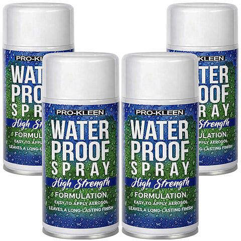 ProKleen Pro-Kleen Waterproof Spray and Fabric Protector Repels Water and Oil for Shoes Jackets Boots Trainers Coats Clothing 4x 400ml