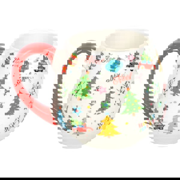 Serano Nostalgic Christmas Print Mug and Socks Set