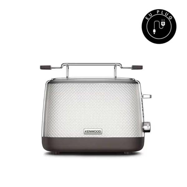 Kenwood Mesmerine 2 Slot Toaster 980W White EU Plug