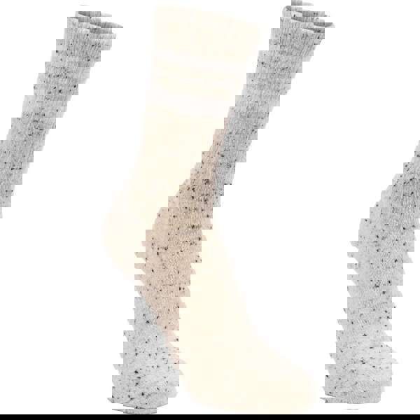 Trespass Unisex Adult Woodgate Mid Length Socks (Pack of 2) - Khaki/Black