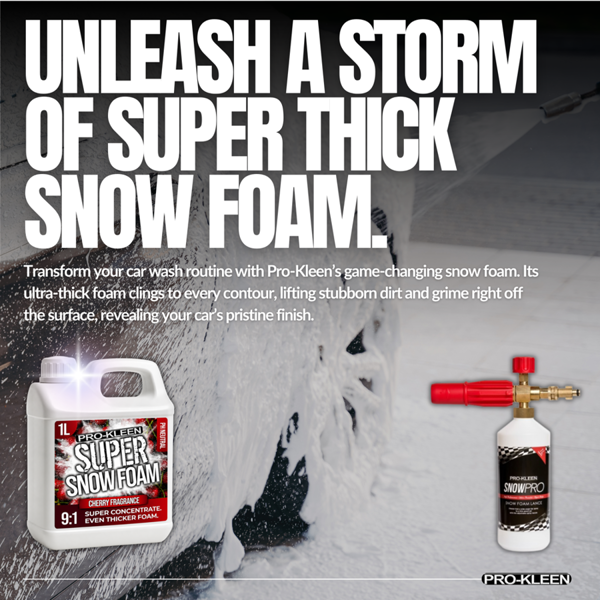ProKleen Pro-Kleen Super Snow Foam Car Shampoo 2L Cherry