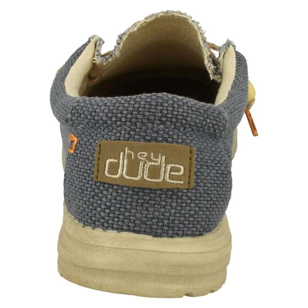 HEYDUDE Mens Hey Dude Lace Up Casual Shoes Wally Braided