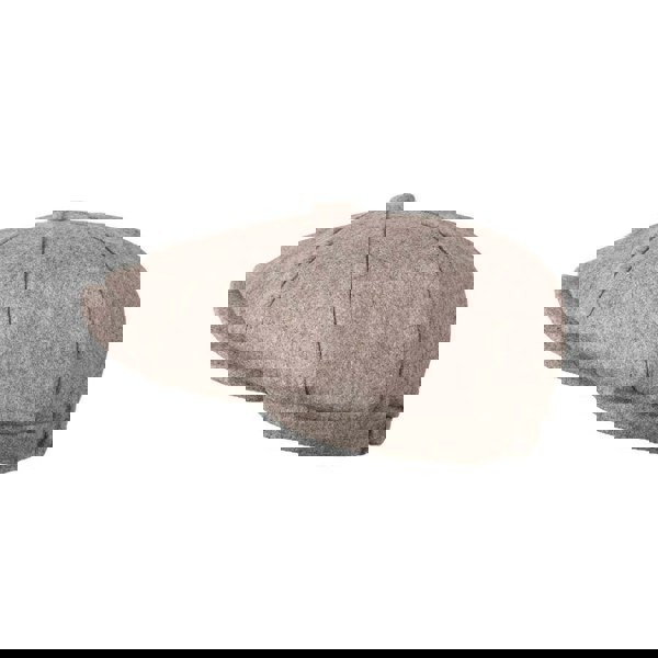 Carlyle Felt Newsboy Cap | Modern Peaky Panel Shape