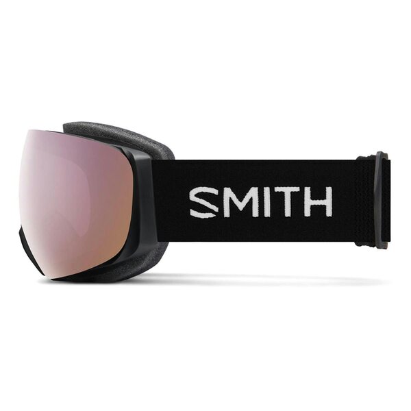 Smith Ski Goggles IO Mag S 0JX M5 Black ChromaPop Everyday Rose Gold Mirror & CP Storm Blue Sensor Mirror