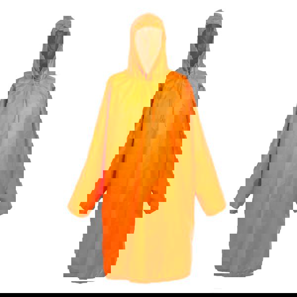 Regatta Mens Fedrik Waterproof Poncho - Persimmon - 