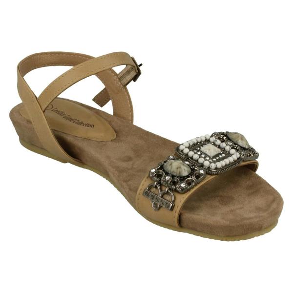 Leather Collection Ladies Leather Collection Flat Mule Sandals
