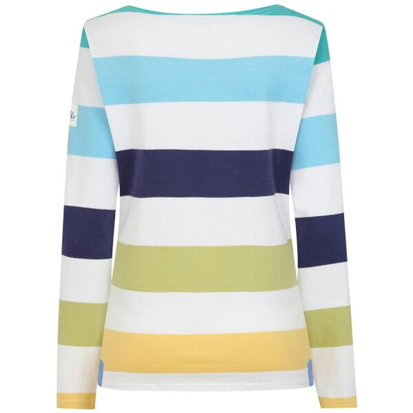 Lazy Jacks LJ97M - Ladies Long Sleeve Brenton Top - Greens
