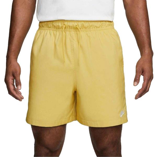 Nike Mens Sportswear Essentials Shorts - Gold/White - 