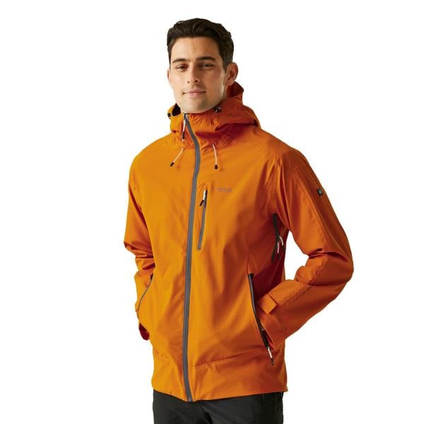 Regatta Mens Okara Waterproof Jacket - Fox - 