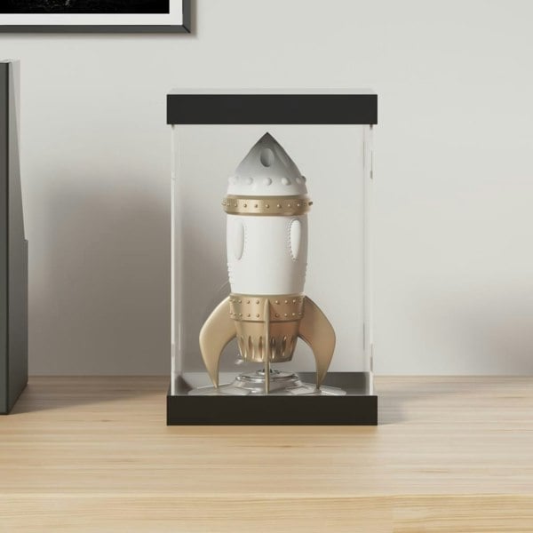 Berkfield Display Box Transparent 14x14x22 cm Acrylic