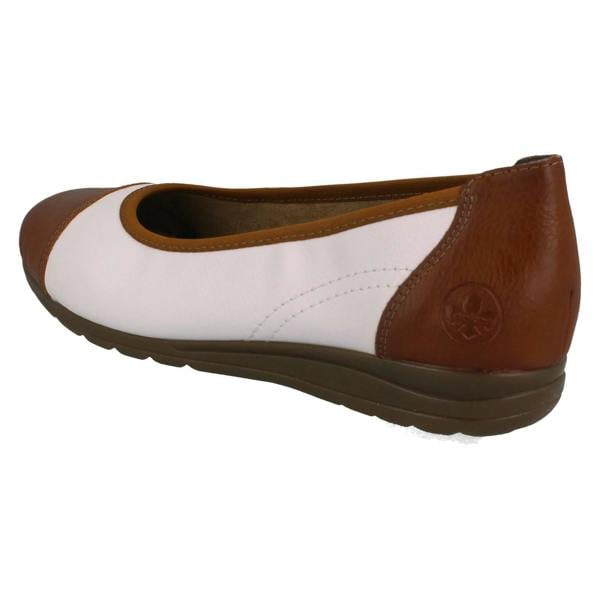 Rieker Ladies Rieker Slip On Ballet Pumps L9351