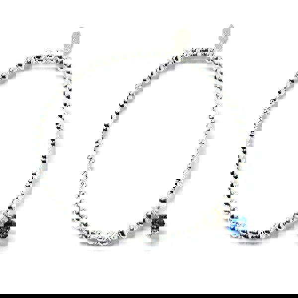 Mylee London Sterling Silver Sapphire Crystal Bracelet