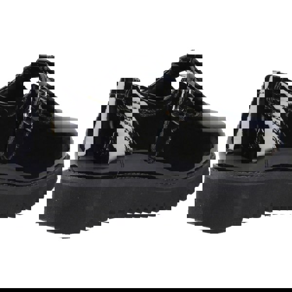 Hush Puppies Florrie T-Bar Leather Girls's Black Shoes