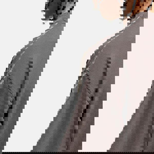 Good For Nothing Taupe Washed Oversized T-Shirt - Taupe Image 3