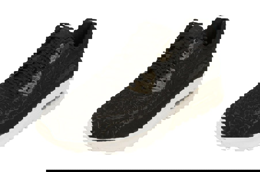 Nike Womens Air Max 90 Ultra Plush 844886  001 - Black White 001 - Photo 0