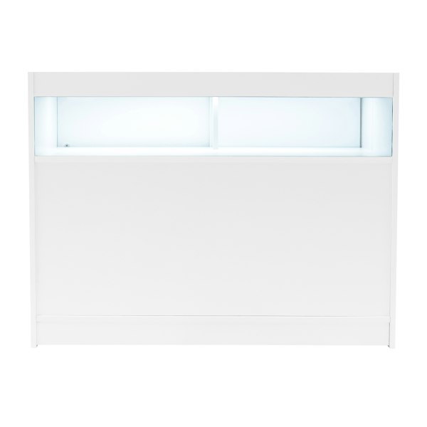 Monstershop Luna LED Shop Counter Set CM60, TB60 & 2 x B1200 - White