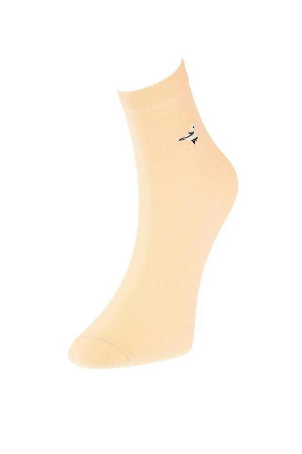 WOVCOR 3-Pack Cotton Animal Embroidered Knit Socks