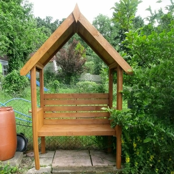 Shire Blossom 1.4x0.7m Arbour Seat - Best Shed