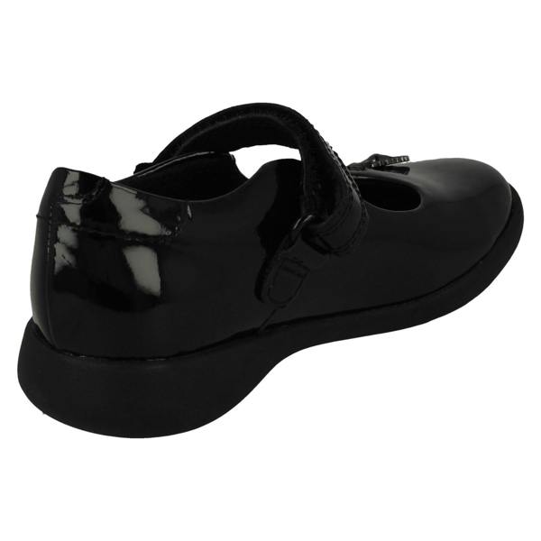Clarks Girls Clarks Dinosaur Detailed Mary Jane Style School Shoes Etch Fun K
