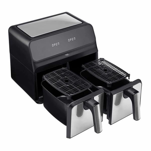 Cooks Professional 8L Digital Dual Air Fryer | Silver