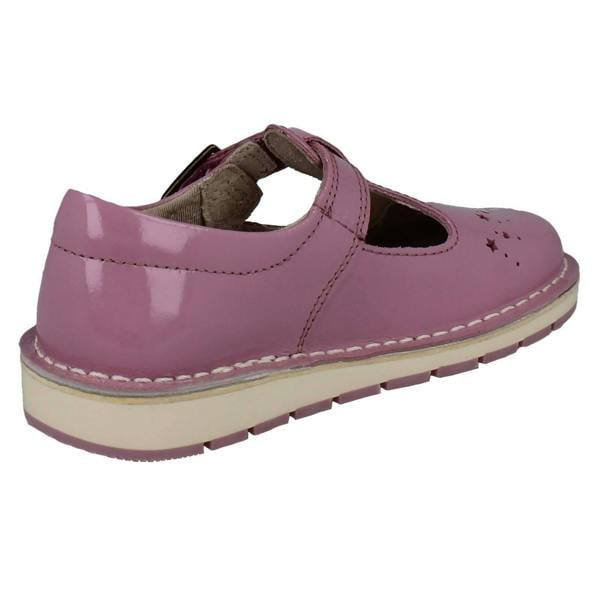 Clarks Girls Clarks T-Bar Shoes Joyful Skip